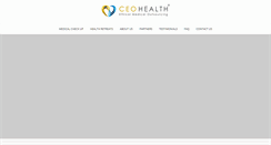 Desktop Screenshot of ceo-health.com